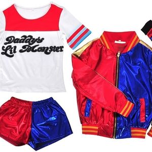 Harley Quinn Girls Halloween Costume